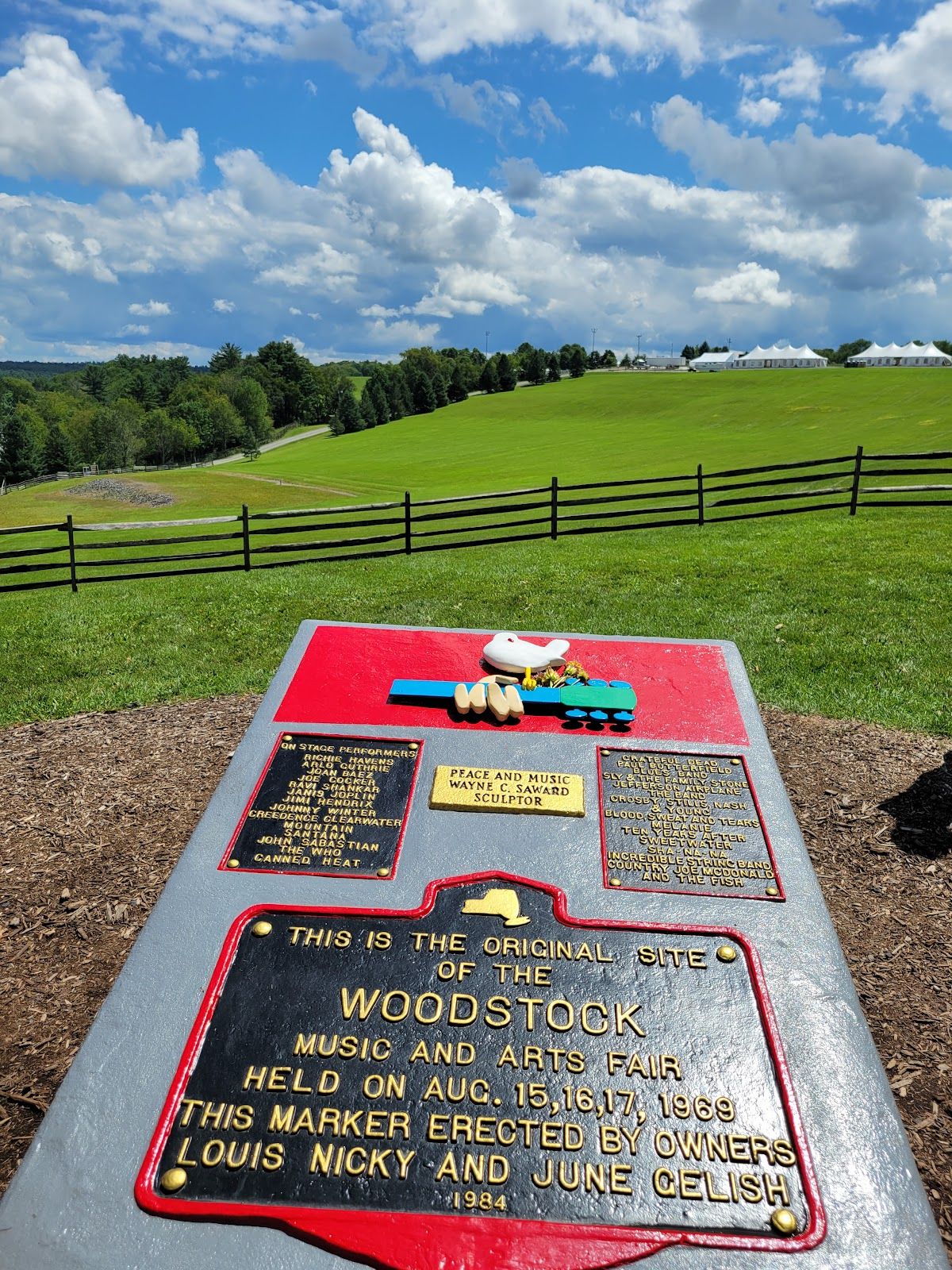 Historic Site of the 1969 Woodstock Festival Image