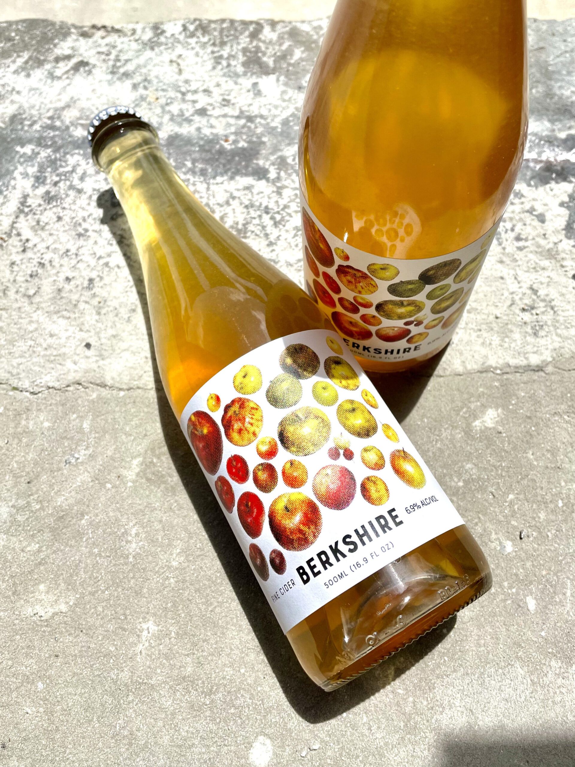 bottles of cider