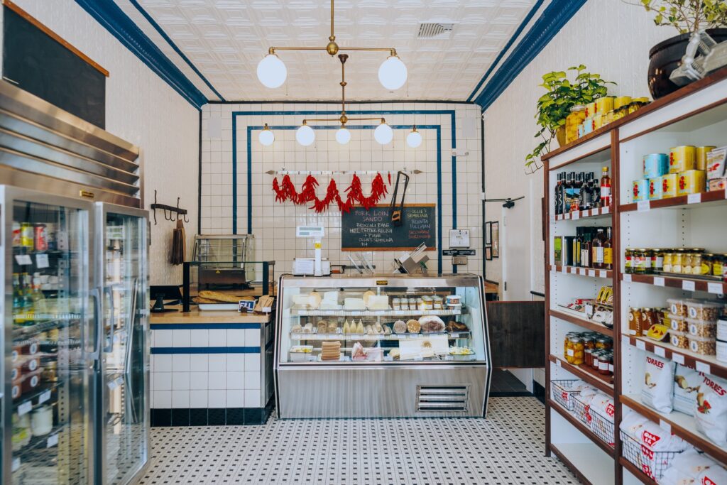 Fletcher and Lu deli counter