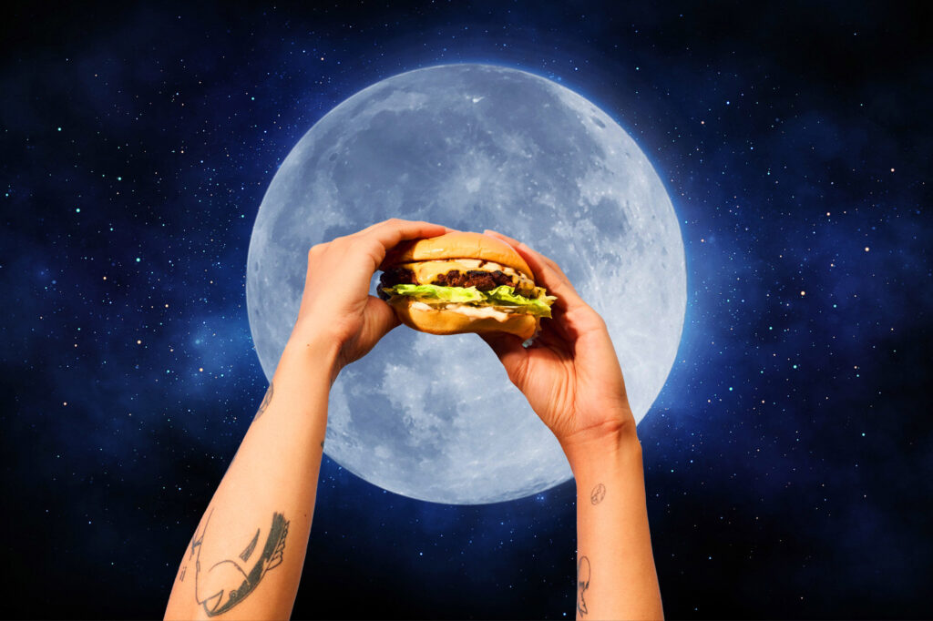 Moonburger-burger