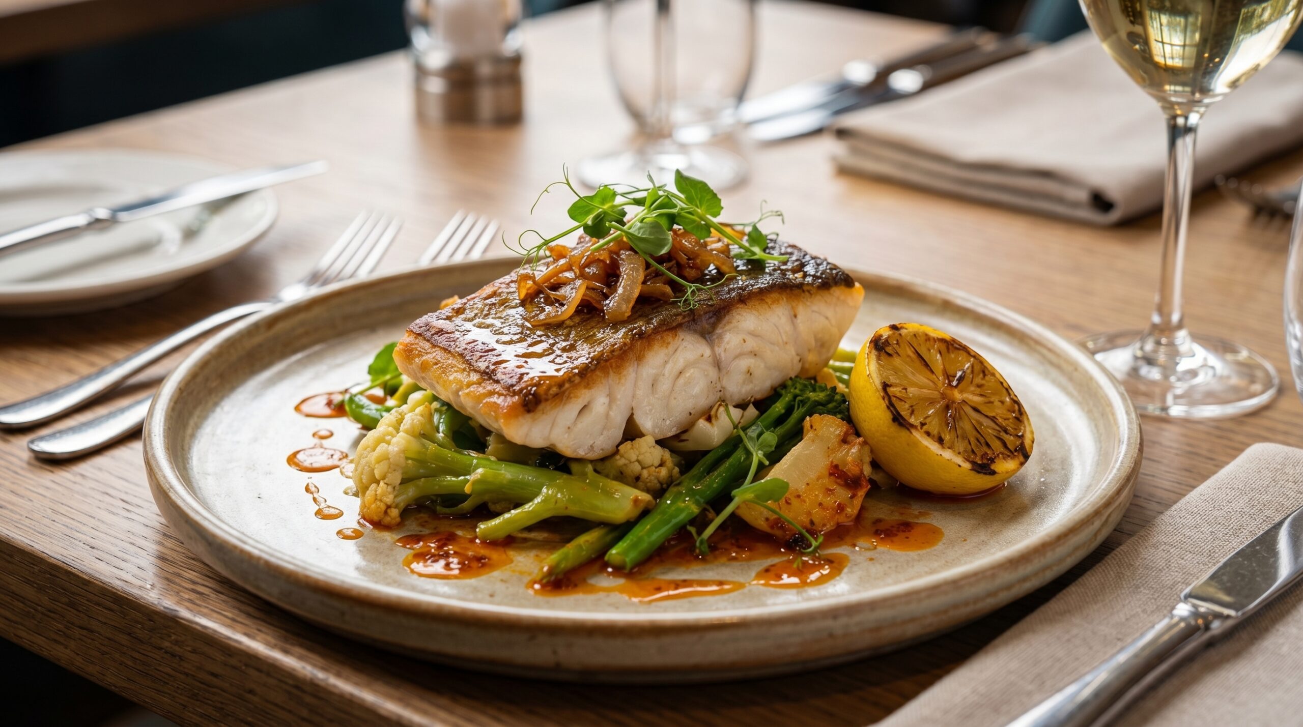 Restaurant dining scene in Fairfield County, Connecticut