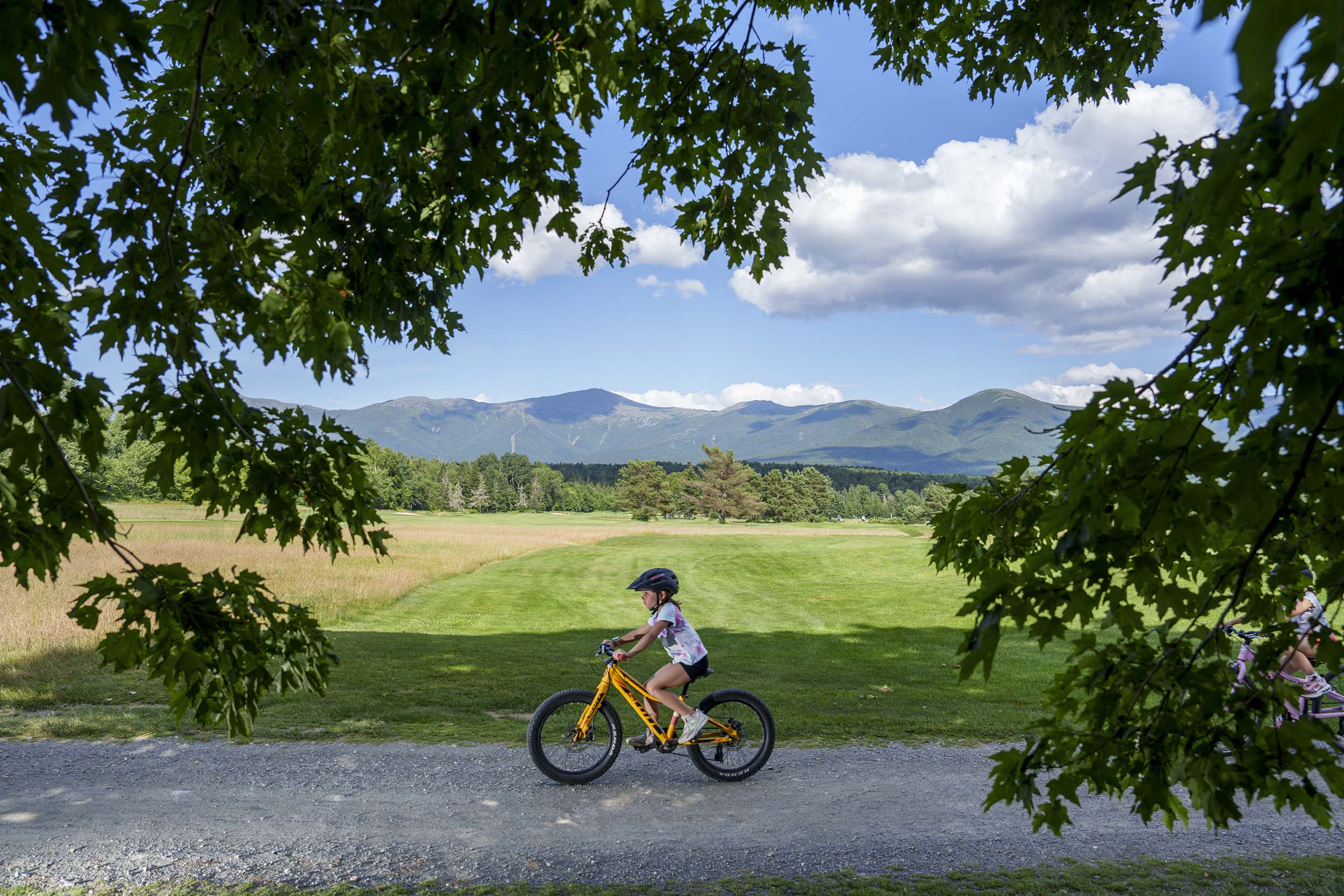 Mountain biking at Bretton Woods