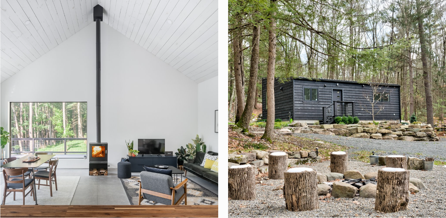 The Perfect Romantic Getaway to Upstate NY Red Cottage